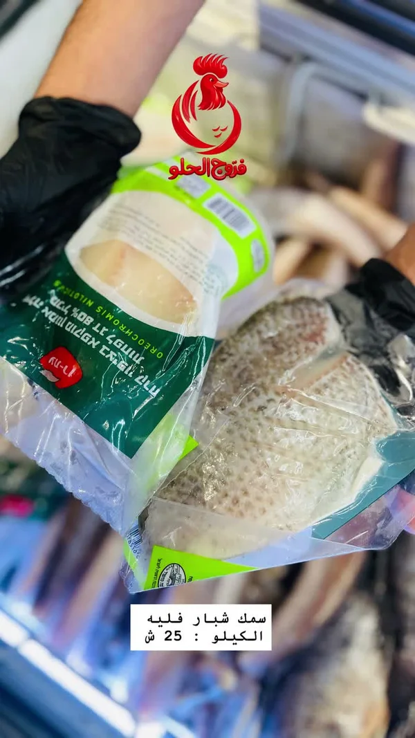 سمك شبار فيليه - فتوج الحلو - مواد غذائية وبقالة - سوق غزة