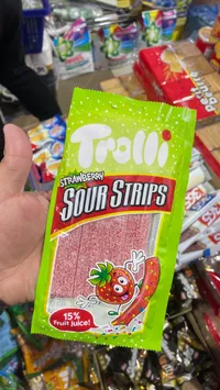 Trolli Strawberry Sour Strips