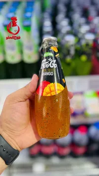 مشروب بذور الريحان بنكهة المانجو - فري جو (FreeGo)