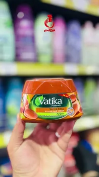 كريم تصفيف الشعر ناعم وحريري بخلاصة الأرغان - فاتيكا (Vatika)