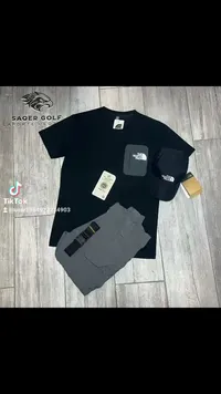 طقم ملابس رجالي صيفي - ذا نورث فيس (The North Face)