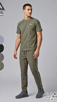 طقم ملابس رياضية رجالي - لاكوست (Lacoste)