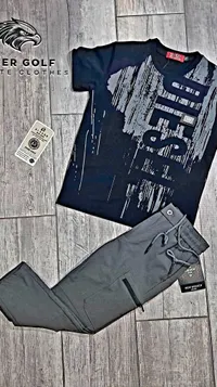 طقم ملابس صيفي للأولاد - ديزل (Diesel)