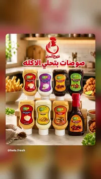 تشكيلة صوصات متنوعة - جرين فود (Green Food)