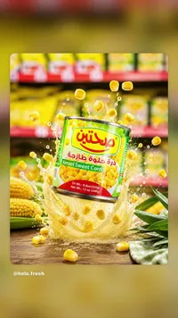 ذرة حلوة طازجة - صحتين