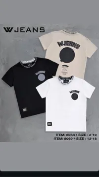 تيشيرت أطفال عصري - دابليو جينز (WJeans)