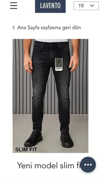 Yeni Model Slim Fit Jeans