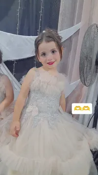 فستان سهرة فاخر للبنات