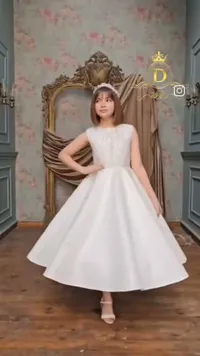 فستان زفاف للأطفال