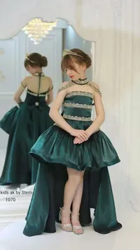 فستان سهرة بناتي - Stem (kids ak)