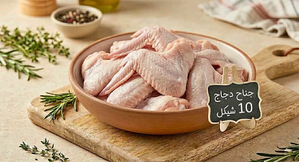 جناح دجاج طازج - مواد غذائية وبقالة - سوق غزة