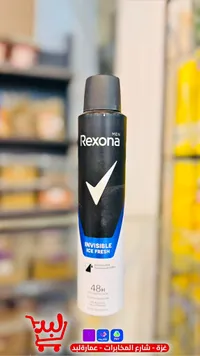 بخاخ مزيل عرق للرجال - ريكسونا إنفيزيبل آيس فريش (Rexona)