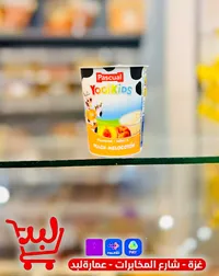 زبادي للأطفال بنكهة الخوخ - باسكوال (Pascual)