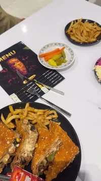 وجبة شاورما دجاج بالجبنة