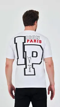 تيشيرت بطبعة كبيرة - ICON PARIS