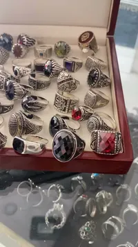 خاتم رجالي فضة