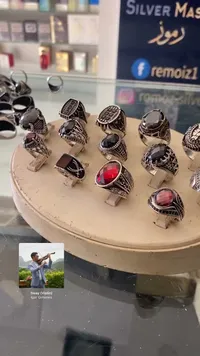 خاتم فضة رجالي - سيلفر ماستر (Silver Master)