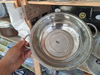 مصفاة خضار وفواكه ستانلس ستيل 30 سم