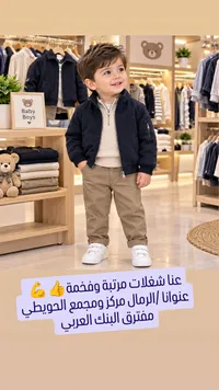تشكيلة ملابس أطفال