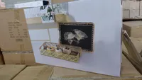 صينية تقديم معدنية ذهبية للفواكه والمكسرات