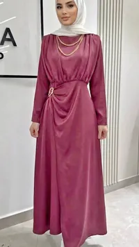 فستان سهرة طويل - ماركة غير محددة