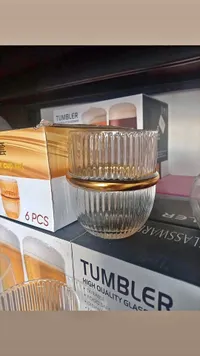 أكواب زجاجية عالية الجودة - تومبلر (Tumbler)