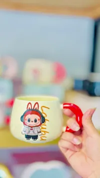 مج سيراميك بتصميم لابوبو - لابوبو (Labubu)