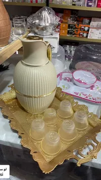 طقم ترمس وكاسات - لوسي