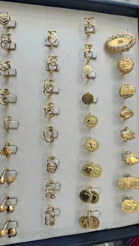 تشكيلة خواتم ذهب متنوعة - سوق غزة