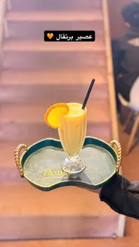 عصير برتقال طازج