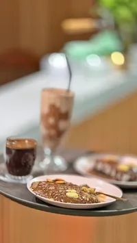 كريب الشوكولاتة والمكسرات