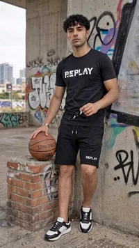 طقم رياضي رجالي - Replay
