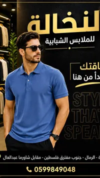 ملابس رجالية شبابية - نخالة