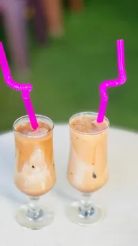 قهوة مثلجة بالحليب