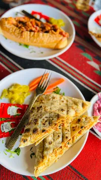 وجبة كاساديا الدجاج المشوية