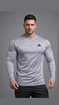 تيشيرت رياضي بأكمام طويلة - أديداس (Adidas)