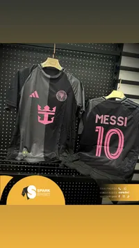 قميص إنتر ميامي الأساسي - ميسي رقم 10 (Adidas)