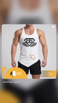 قميص رياضي بدون أكمام - سبارك سبورت (Spark Sport)