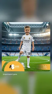 طقم رياضي للأطفال - ريال مدريد (Real Madrid)