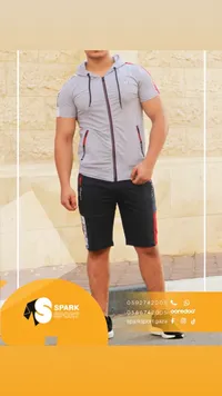 طقم رياضي رجالي - سبارك سبورت (Spark Sport)