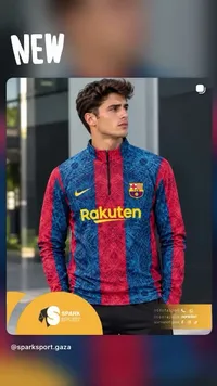 تيشيرت رياضي - برشلونة (Nike)