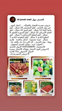 تشكيلة خضار وفواكه طازجة - الجندي مول