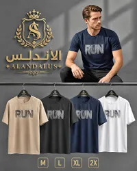 تيشيرت بطبعة RUN - الأندلس (ALANDALUS)