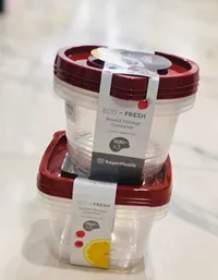 طقم حافظات طعام إيكو فريش - باجر بلاستيك (Bager Plastik)