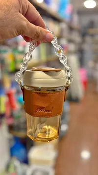 كوب ماء بغطاء وسلسلة - جورجوس (Gorgous)