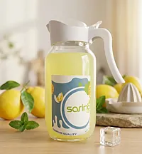إبريق زجاجي لحفظ وسكب العصائر والمشروبات (Sarina Co. Pitcher / Jug).