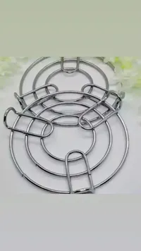 قاعدة وعاء معدنية