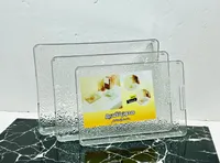 طقم صحون تقديم أكريليك متعددة الاستخدام
