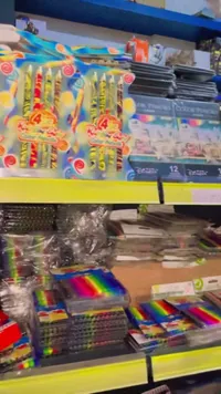 أقلام تلوين قوس قزح - رينبو سويرل (Rainbow Swirl) - سوق غزة