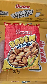 مقرمشات باديم كراكر بنكهة الذرة والحليب - أولكر (Ulker)